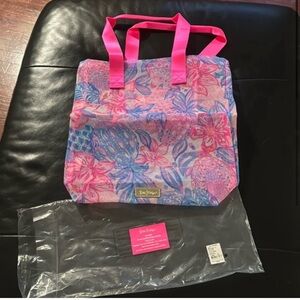 NEW mesh shopper tote bag beach pool travel swim snappy turtle Lilly Pulitzer